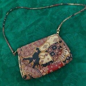 Vintage Lisette paisley purse